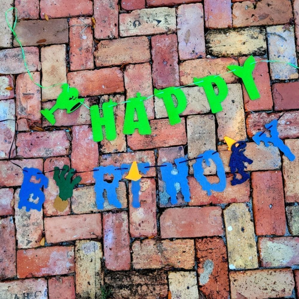 Plants vs. Zombies Happy Birthday Banner!